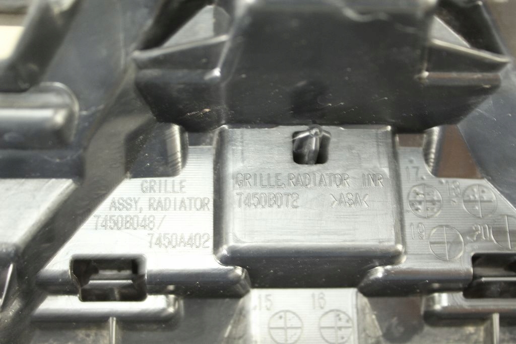 фото №11, Решітка радіатора решітка радіатора mitsubishi eclipse cross 7450b072 17-