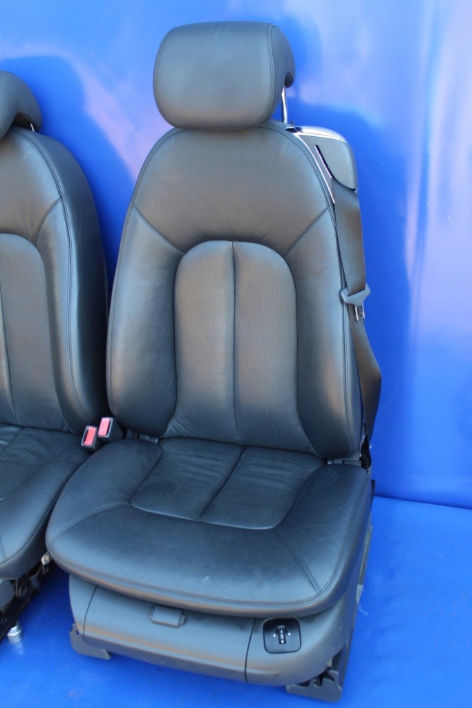 фото №6, Сидіння комплект + заднє сидіння чорні перфоровані mercedes w215 c215 cl cl500 lift