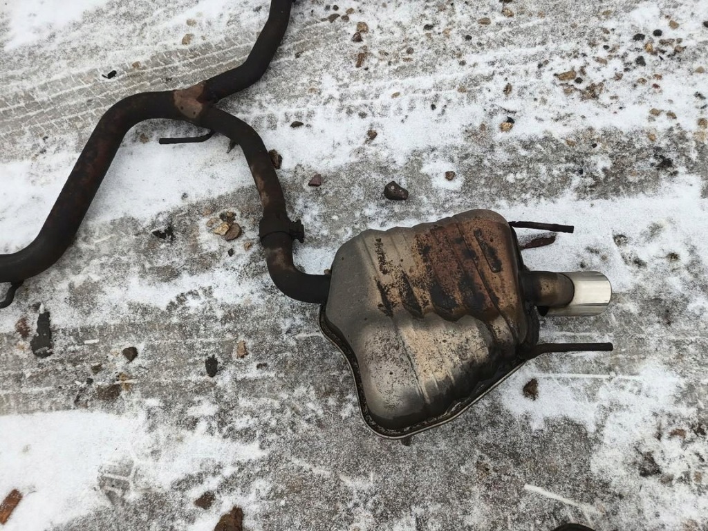 Alfa romeo 159 труба гаситель двойной выхлоп 2.4 jtdm Доставка