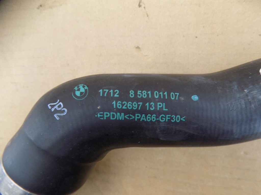 фото №6, Wąż труба шланг wody bmw 4 g26 858101107 16269713 оригинал europa