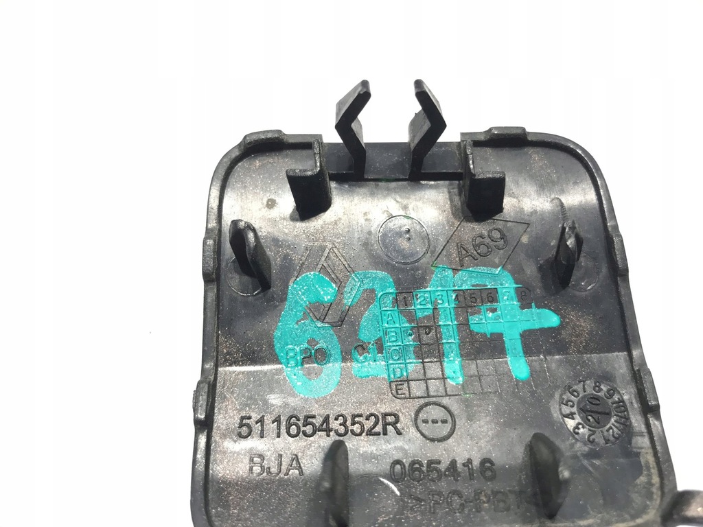 фото №5, Заглушка фаркоп бампера задня renault clio v 511654352r