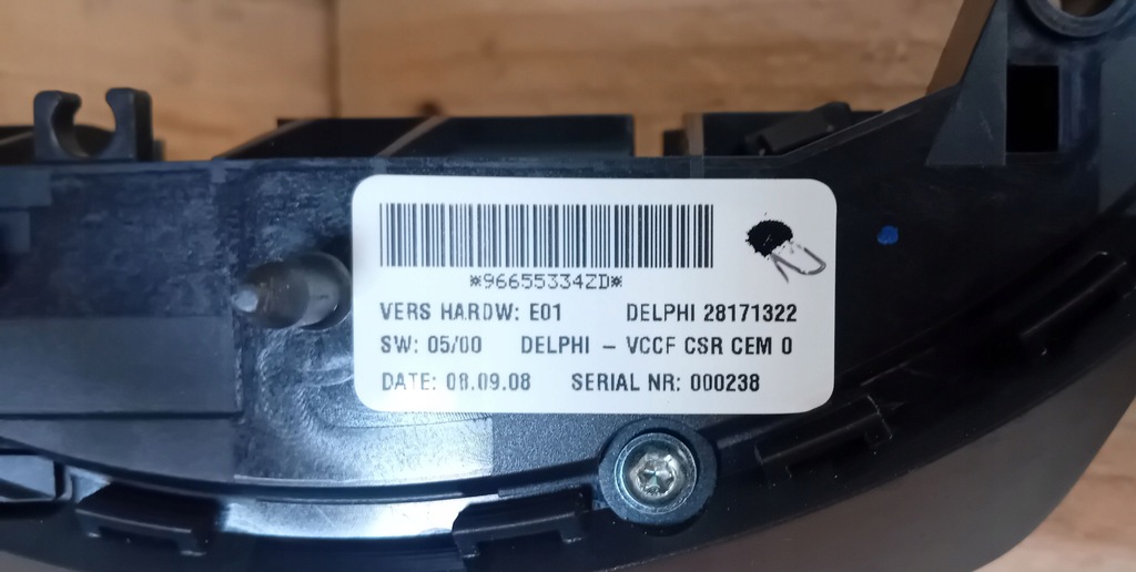 фото №9, Мультифункція перемикач керма citroen c5 iii x7 96655334zd