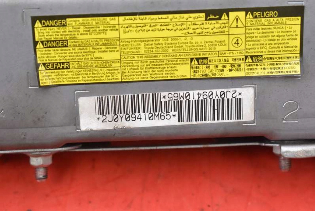 фото №8, Подушка безопасности подушка воздушная водителя коленная ga513-00600 toyota avensis t27