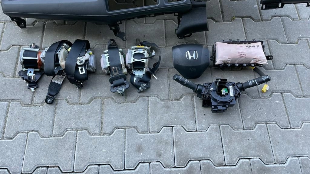 фото №6, Honda hr-v ii 15-21 подушка подушка безпеки ремені панель приладів