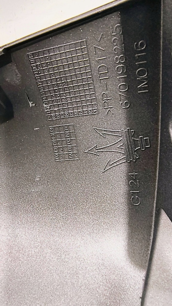 фото №7, Защита спойлер накладка бампера перед maserati grecale 22-