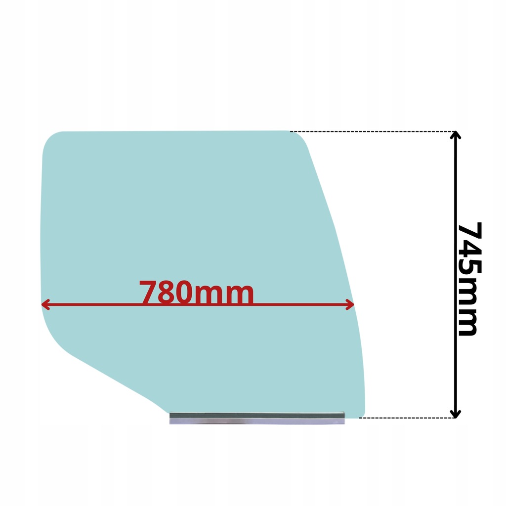 фото №1, Стекло bok опускная w дверь renault premium правая 0539