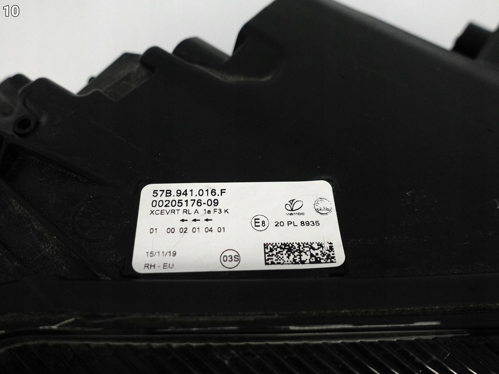 фото №11, Skoda karoq 57b 17-22 лампа full led права eu b.ładna