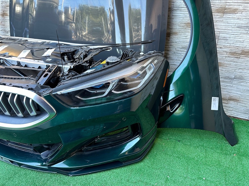 фото №9, Капот крила бампер pas радіатор лампи laser bmw 8 g15 g16 alpina x09