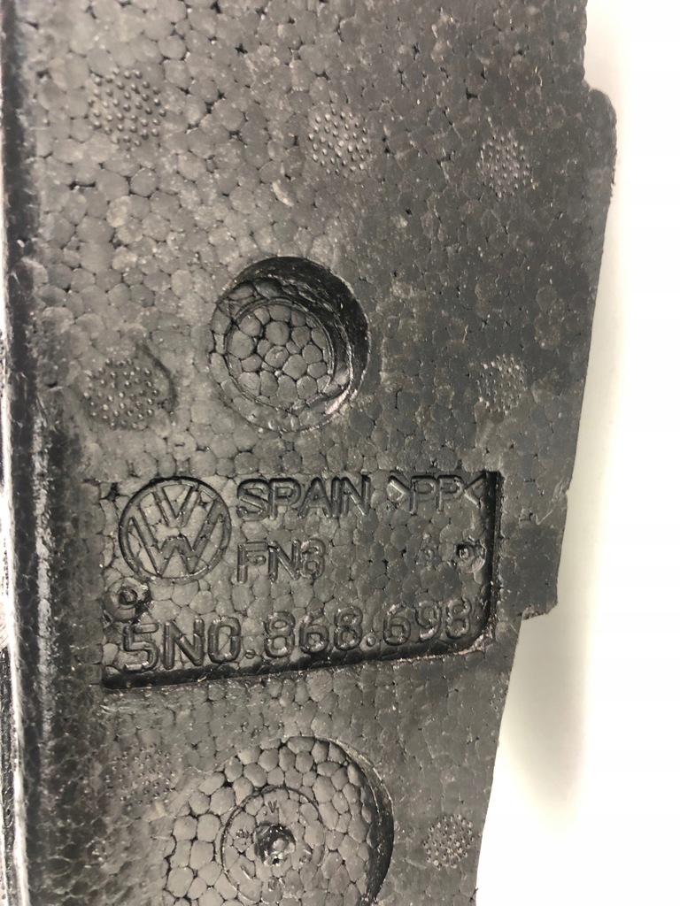 фото №15, Vw tiguan 5n шумоизоляция пенополистирол порог 5n0868698