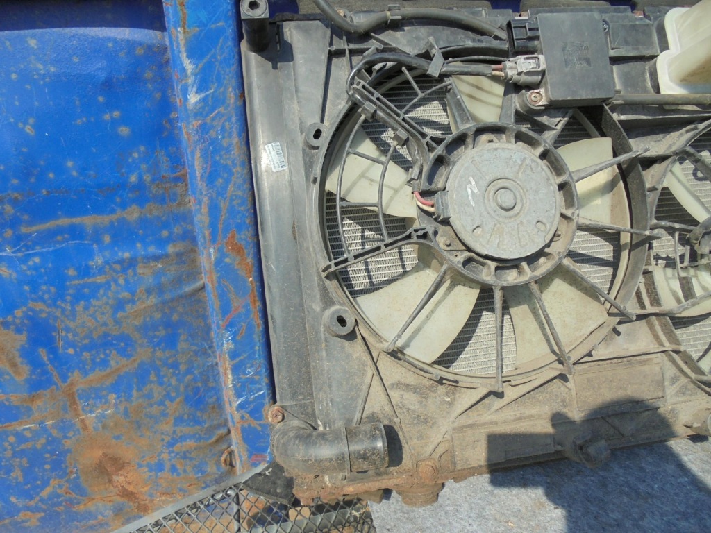 фото №10, Радиатор вентилятор комплект lexus rx ii 400h 2007