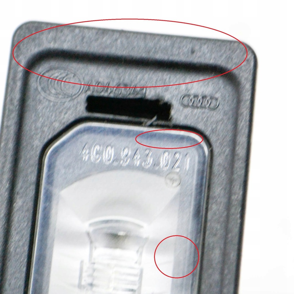 фото №8, Audi a6 s6 c7 4g 2014 лампа освещение задний номерного знака регистрационный