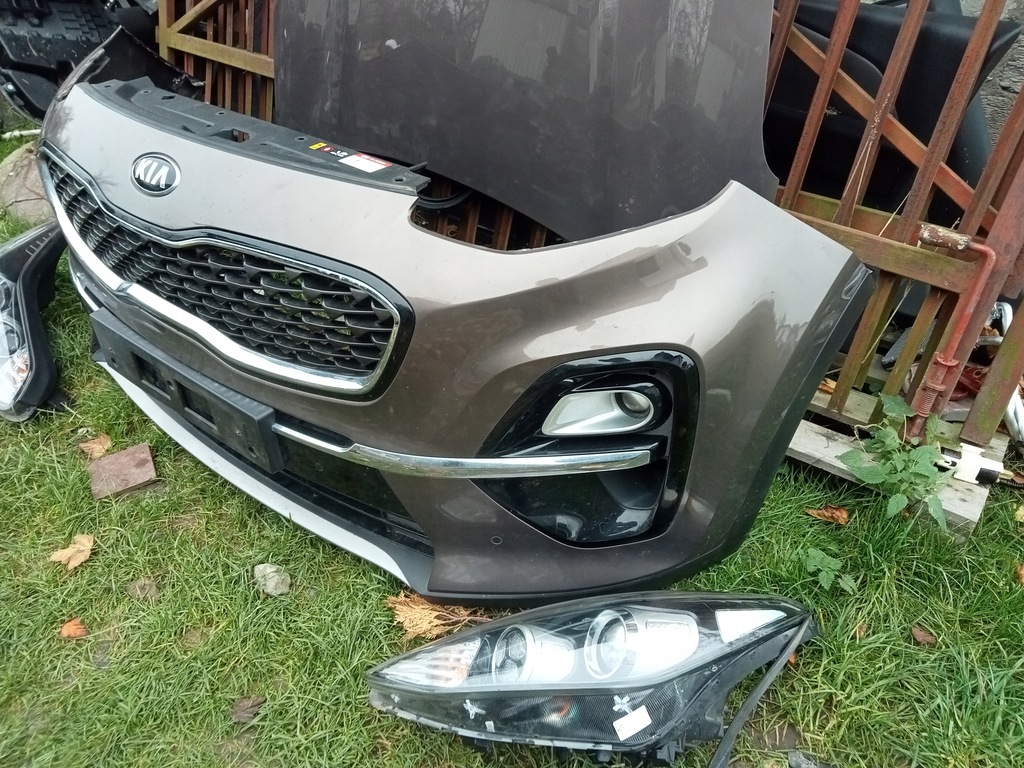 фото №5, Перед kpl капот бампер pas 1.6crdi бампер крила kia sportage iv lift d5