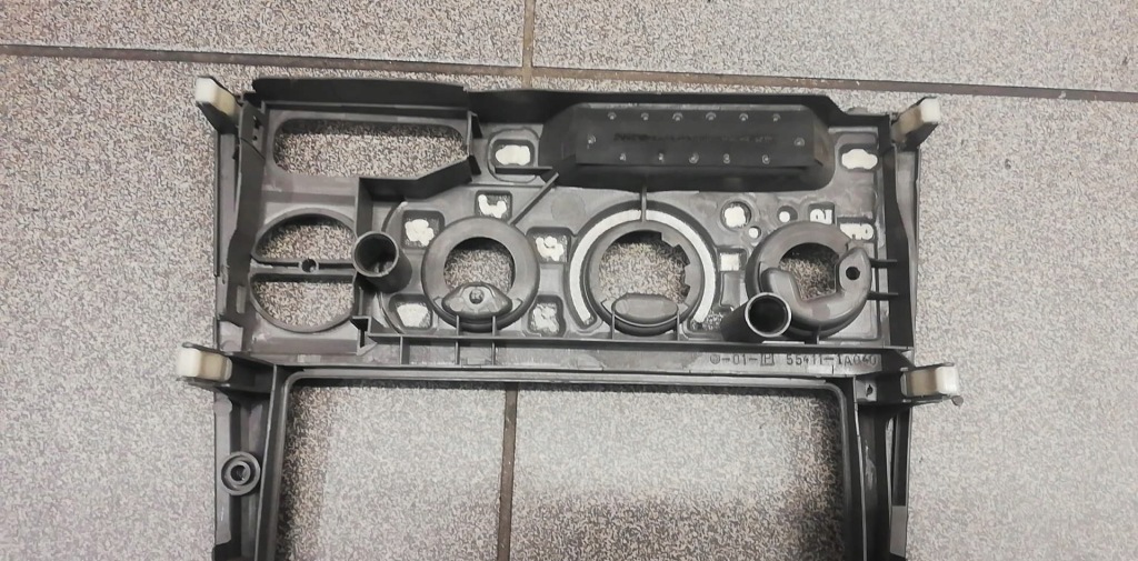 фото №6, Панель обдув toyota corolla viii e11 сіра