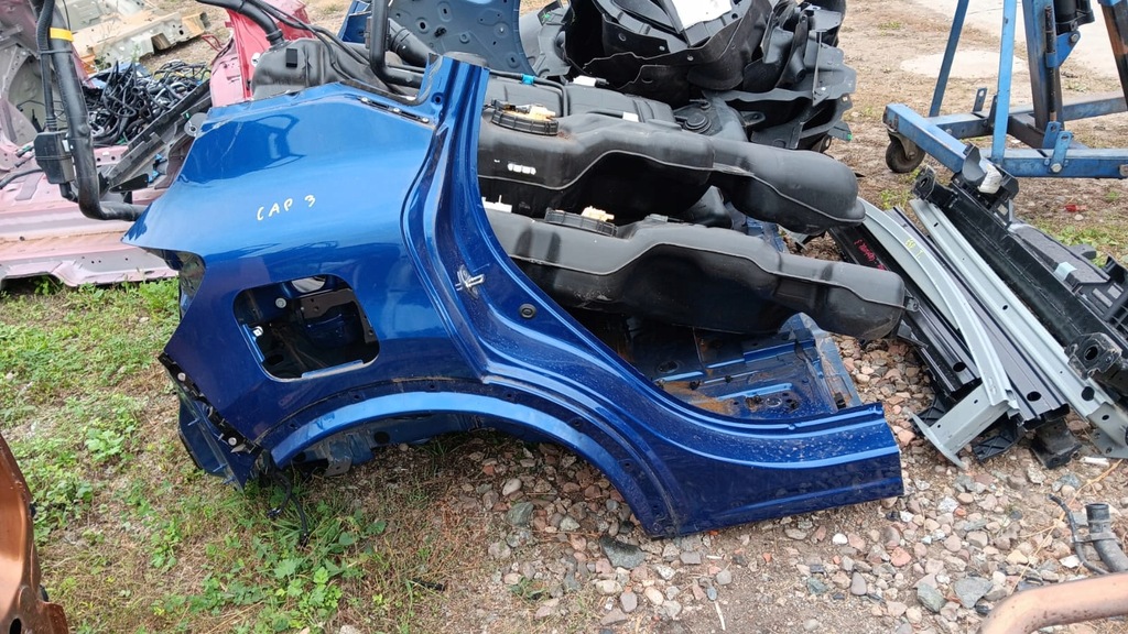 фото №5, Задня кузов чверть крила піддон pas renault captur ii