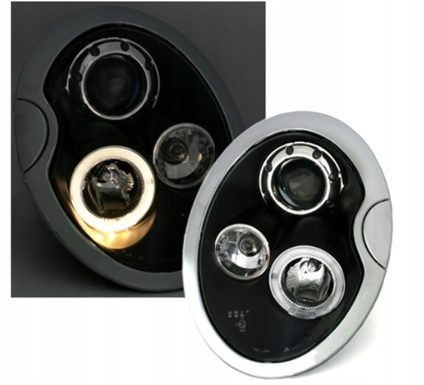 фото №3, Лампи mini cooper 01-06 r r50 r53 кільця led black
