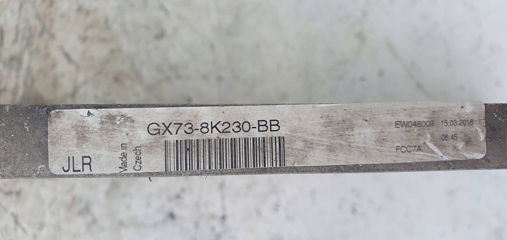 фото №7, Jaguar xe x260 015- 2.0d gx73-8k230-bb радіатор wody