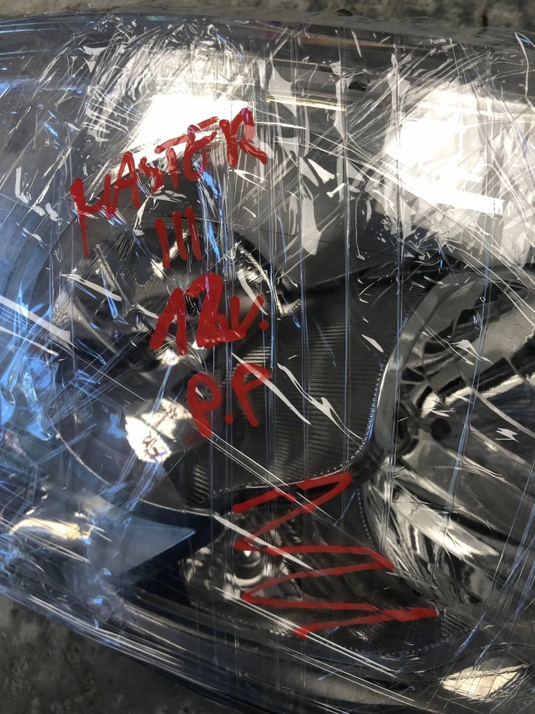 фото №8, Лампа правий перед renault master iii