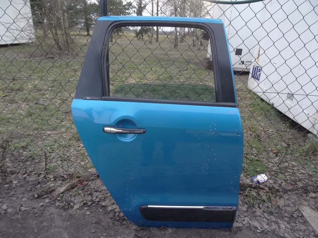 фото №1, Citroen c3 picasso дверь правое правый задняя