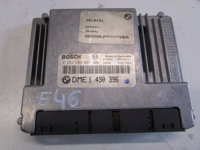 фото №1, Блок управления , бортовой компьютер двигателя bmw e46