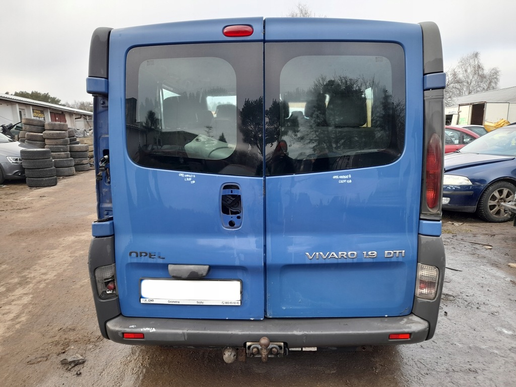 фото №15, Opel vivaro a дверь левый левая крышки багажника l20p