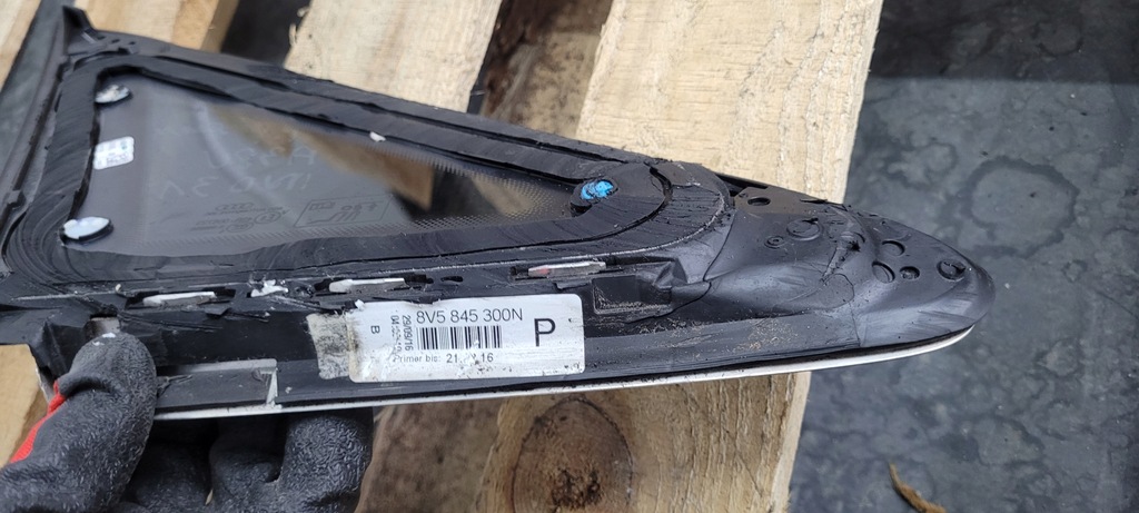 фото №7, A3 8v s3 стекло кузовная правая правый задняя sedan 16r 8v5845300n