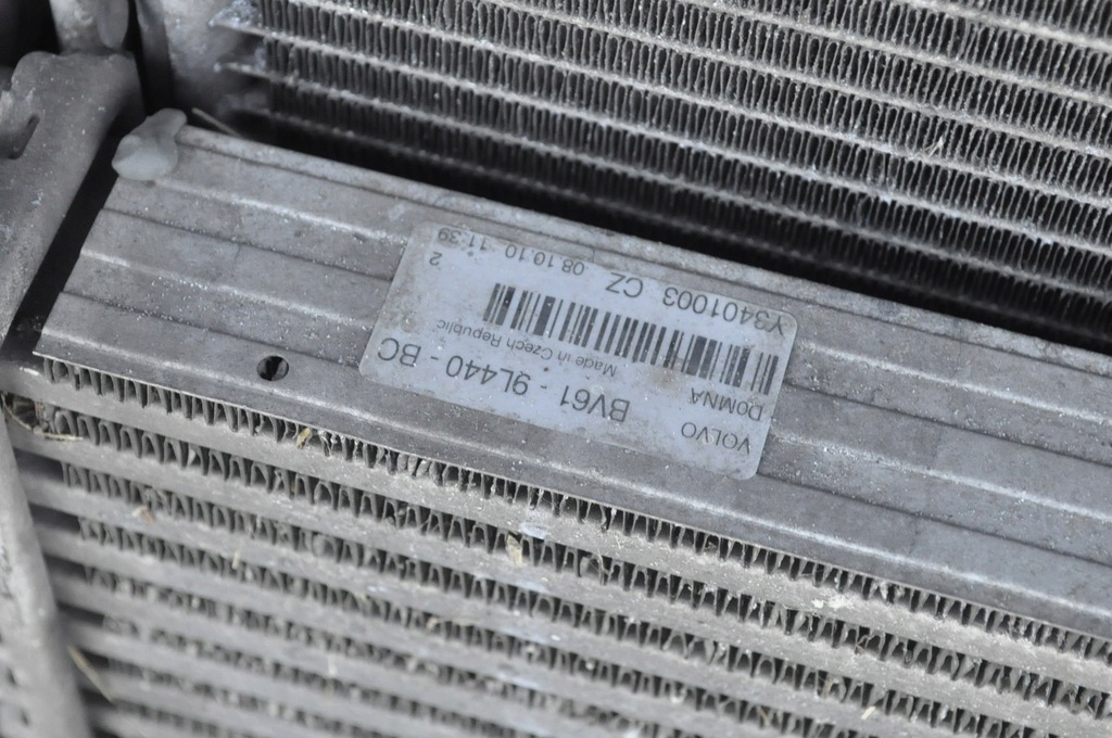 фото №10, Volvo s60 v60 v70 s80 1.6 t3 t4 комплект радіатор