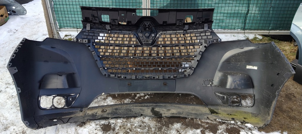 фото №13, Бампер передній решітка радіатора решітка радіатора renault master iv