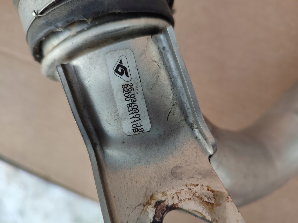 фото №6, Труба воздухозаборник интеркулер renault laguna iii 3.0dci v6 8200831110b