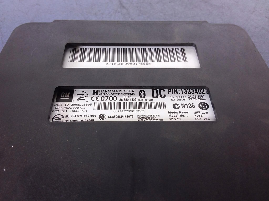 фото №5, Opel insignia a модуль bluetooth harman 13334027