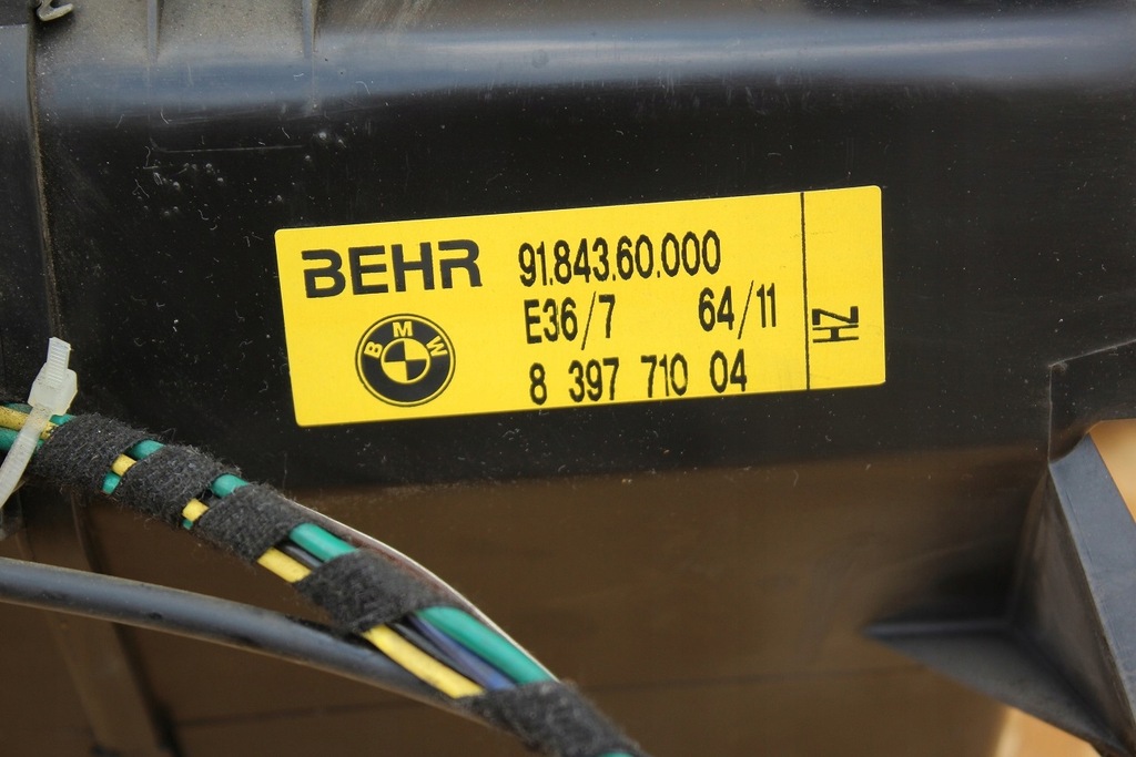 фото №7, Отопитель вентилятор bmw z3 комплектная 8397710