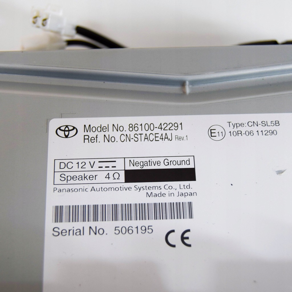 фото №9, Toyota bz4x 2024 панель / радиопроигрыватель cd/dvd/gps