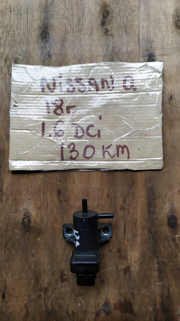 фото №1, Qashqai j11 1.6 dci 130km клапан вакуумa