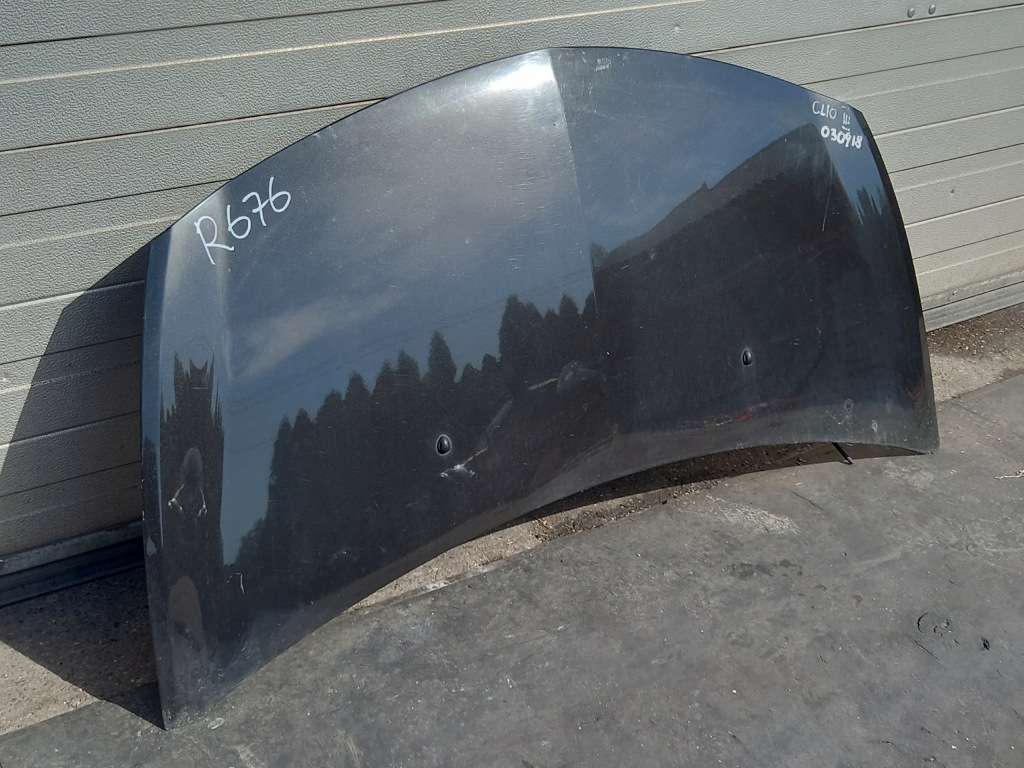 фото №2, Renault clio iii капот передня nr lak r676