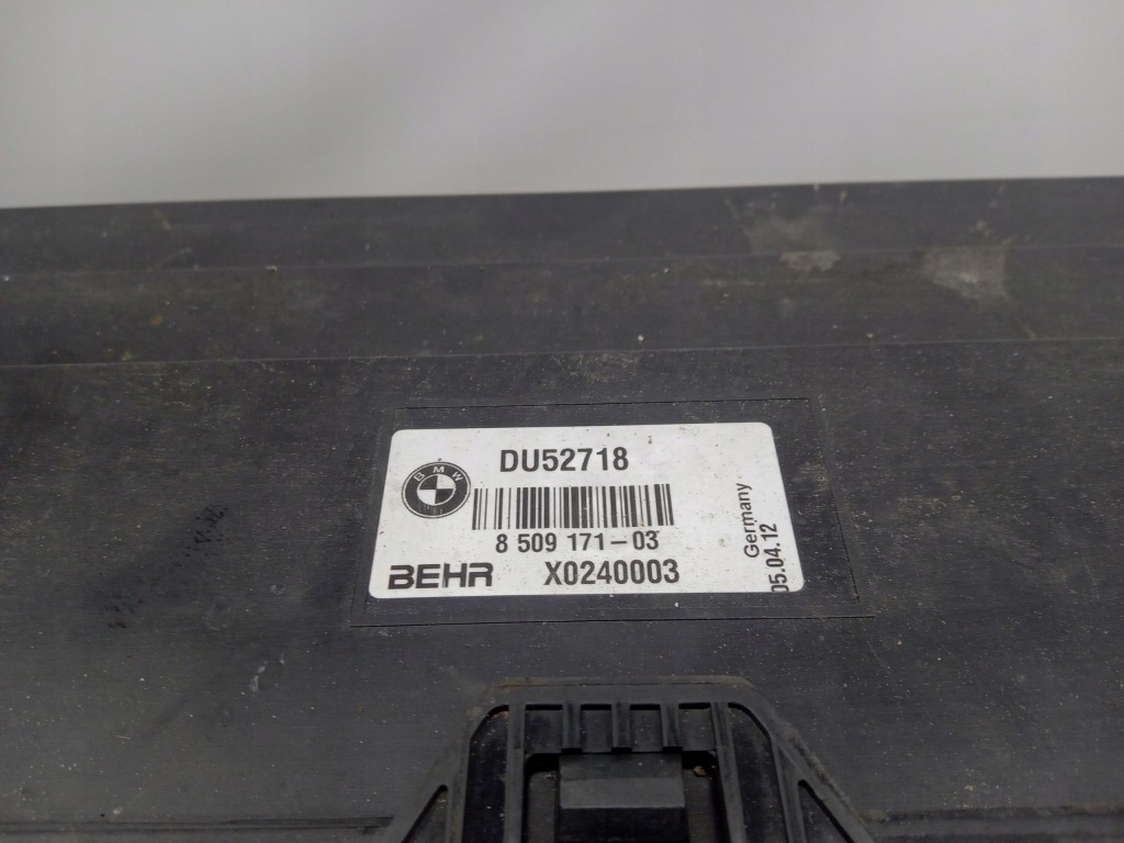 Купить Радиатор воды кондиционера вентилятор моторчик bmw f10 f11 2.0d