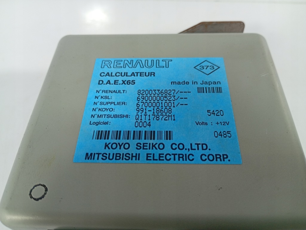 фото №6, Clio 2 ii 98-12 модуль блок керування підсилювача оригінальний номер 8200336827