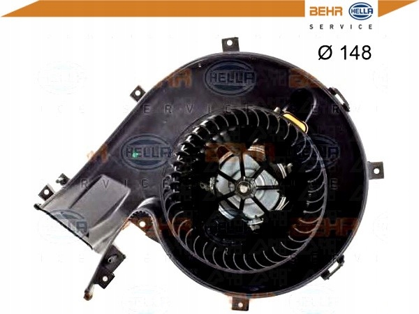 фото №4, Behr hella вентилятор повітродувка