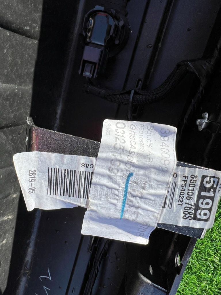 Renault kangoo бампер задній kompletny pdc 8200656107 Доставка