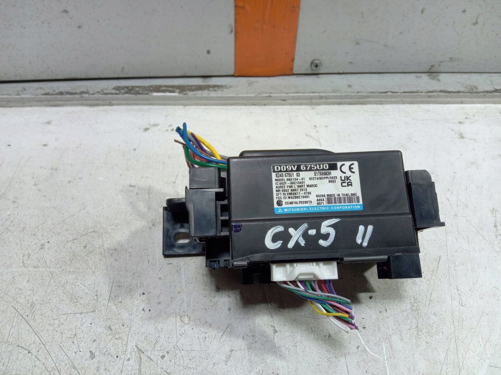 Купить Mazda cx-5 2 рестайлинг  модуль система бесключевого keyless оригинальный номер kd45675u103