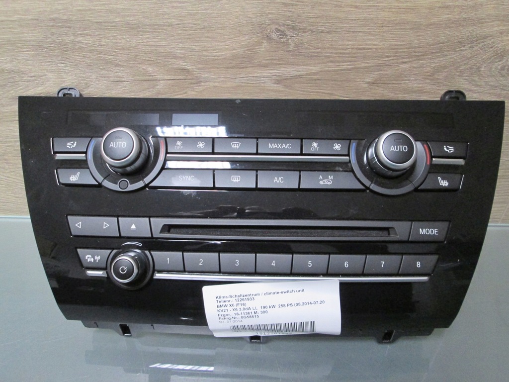 фото №8, Bmw f15 f16 f85 панель кондиционера кондиционер разные