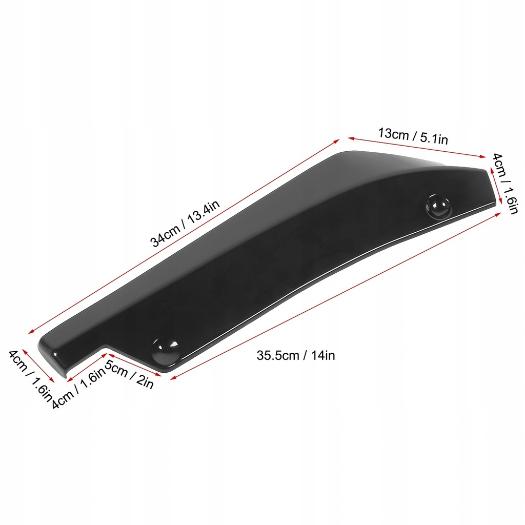 фото №7, Задній спойлер бампера дифузор бампера
