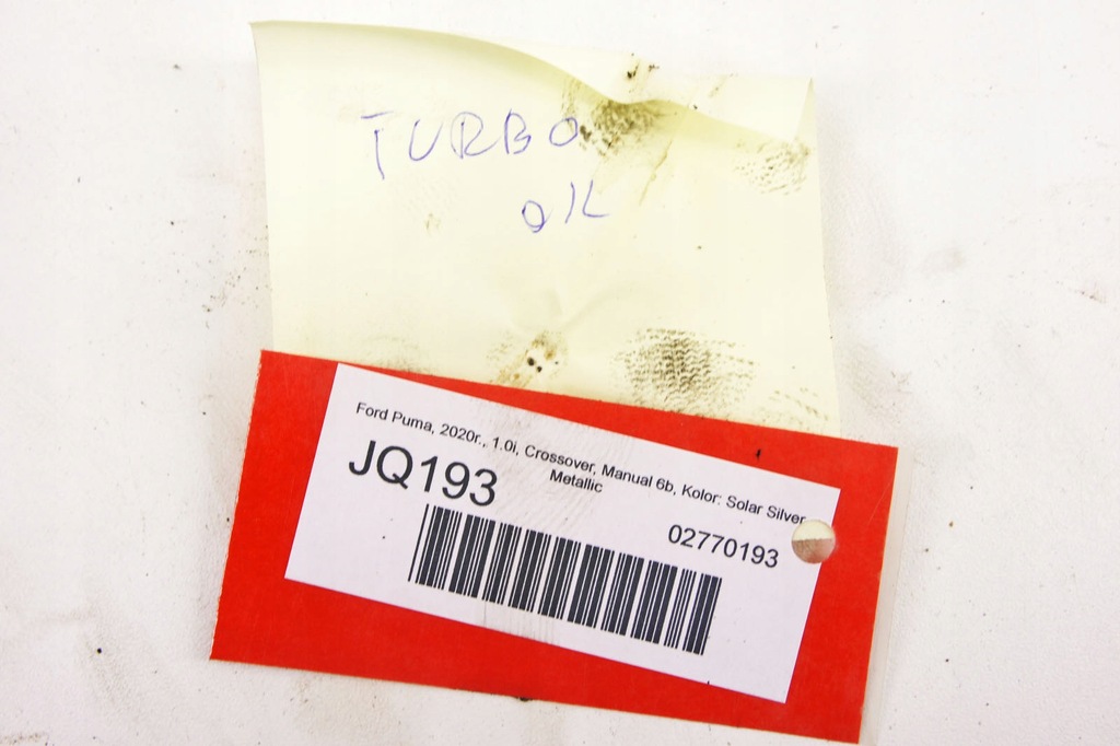 фото №5, Jq193 ford puma ii mk2 1.0i турбонагнетатель turbo