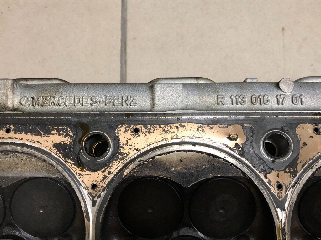 Mercedes cls cl sl ml w163 5.4 v8 347km правая головка r1130161701 в Украине