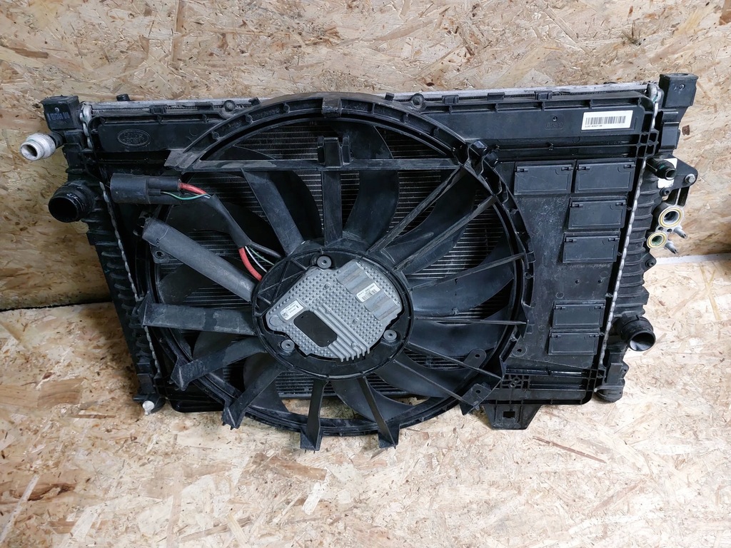 фото №2, Радиатор вентилятор land rover discovery sport 14- 2.0d