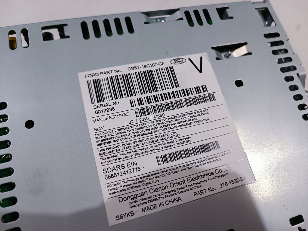 фото №6, Радио считыватель ford explorer 2016 -