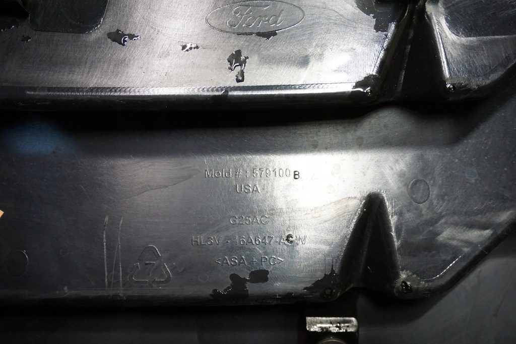 фото №8, Ford f-150 2018 - 2020 впуск повітря спойлер решітка радіатора капот перед usa