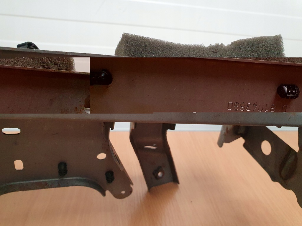 фото №10, Каркас панели консоли труба trafic iii vivaro b