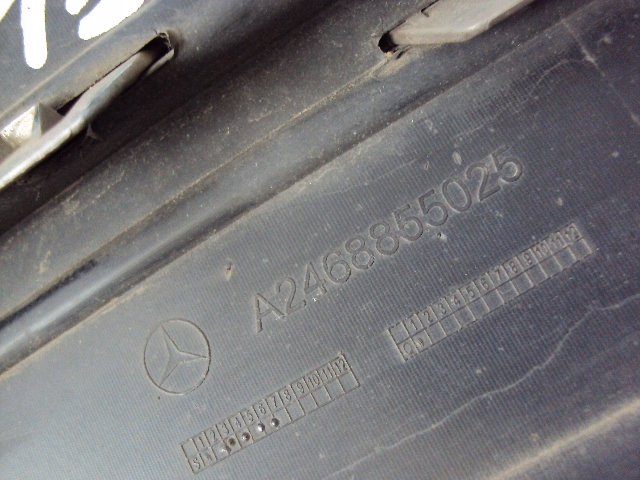 фото №15, B w246 w242 молдинг спойлер диффузор накладка бампера задняя a2468855025