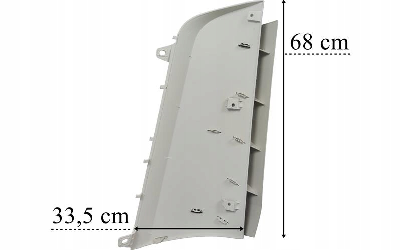 фото №2, Mercedes actros mp4 mp5 уголок кабины правый ветровик