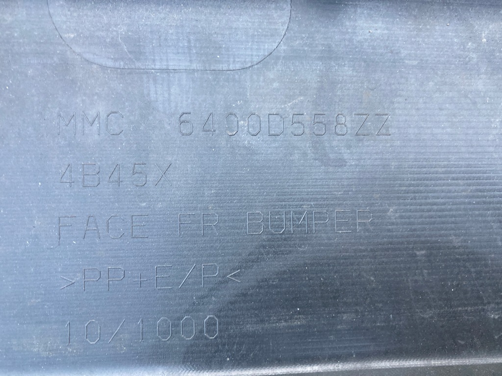 фото №16, Mitsubishi outlander 3 12-15 бампер перед orygi.