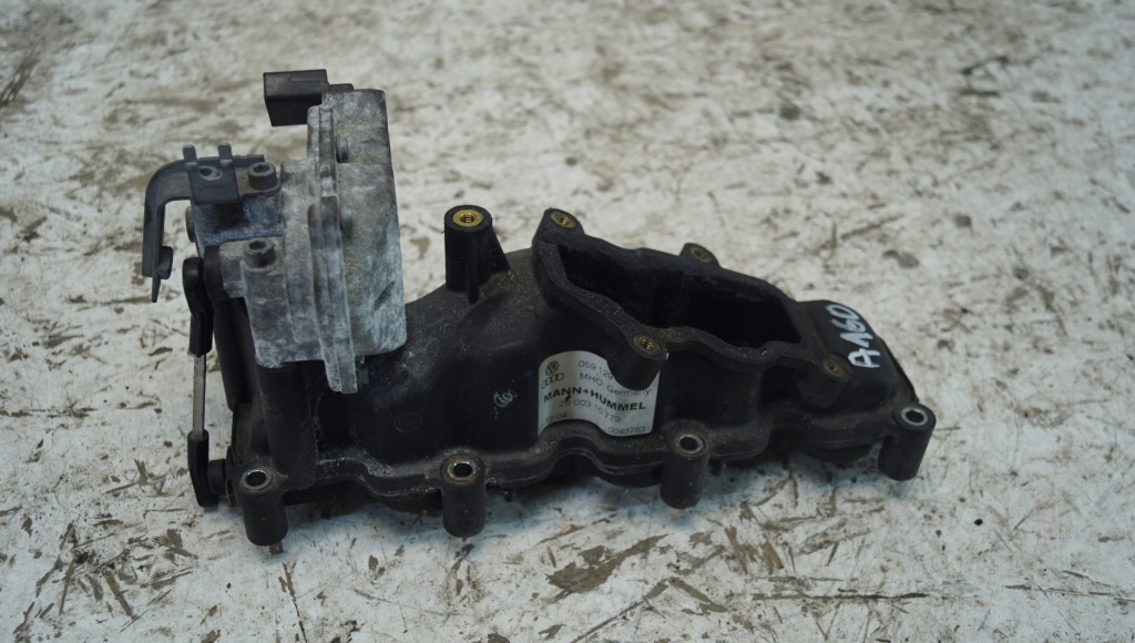 фото №4, Колектор всмоктуючий регулятор audi 3.0 tdi 059129712h